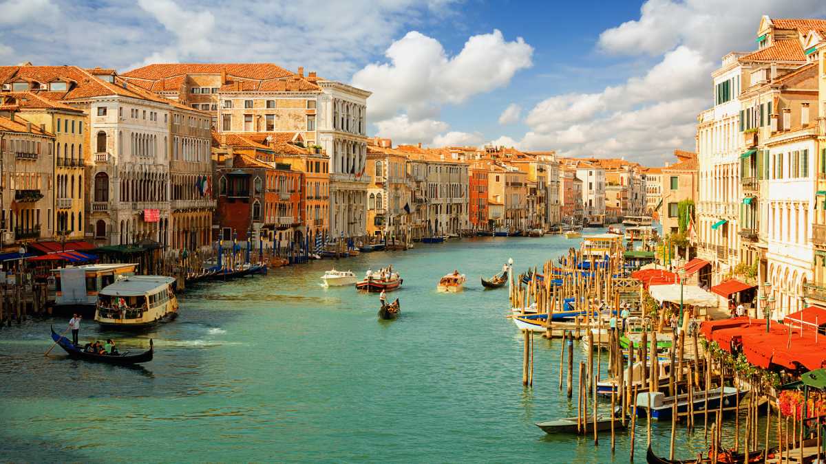 Luxurious lounge with gold accents and seating